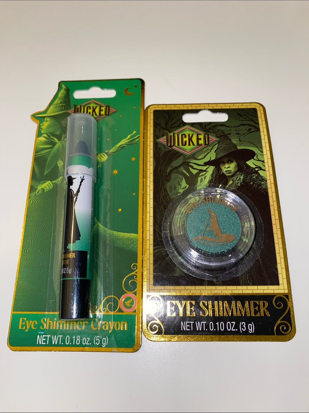 Wicked Elphaba Witch Eye Makeup Set